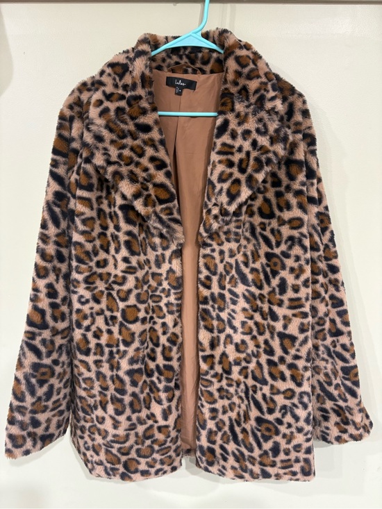 Lulus Jackets & Blazers - Lulu's Leopard-Print Faux Fur Teddy Jacket in Brown and Black